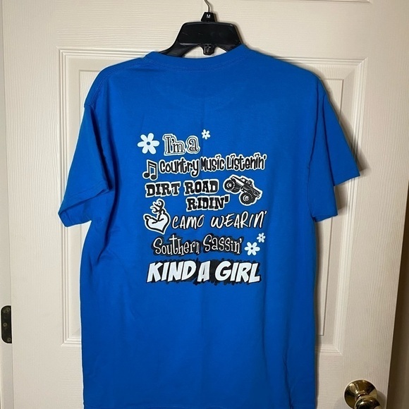 Gildan Country Girl Short Sleeve Tee - Picture 3 of 4